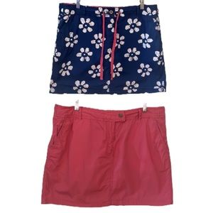 Tailor Vintage Reversible Floral Print Skirt Size XL